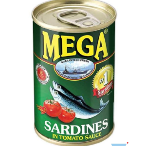 Mega Sardines in Tomato Sauce 155g