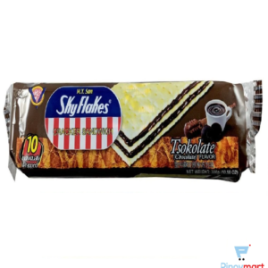 Skyflakes Biscuits Cracker Sandwich Cream - Tsokolate