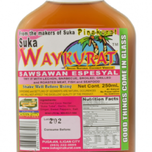 Suka Waykurat Spiced Natural Coconut Vinegar 250ml