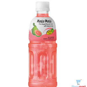 Mogu Mogu Pink Guava Drink With Nata De Coco
