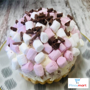 Marshmallow and Chocolate Ensaymada