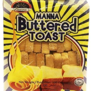 Laura's Manna Buttered Toast 200g