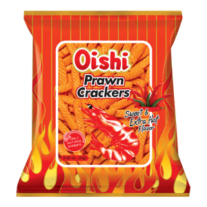Oishi Prawn Crackers Sweet & Spicy 60g